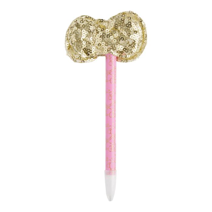 Hello Kitty Hello Kitty Sequined Bow Pen Rosas | CL_HK63607