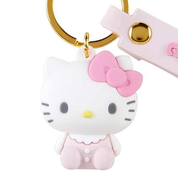 Hello Kitty Hello Kitty Signature Keychain (Baby Series) Rosas | CL_HK84248