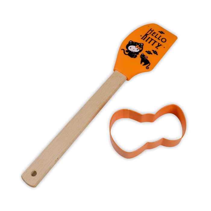 Hello Kitty Hello Kitty Spooky Cookie Cutter Set with Spatula Amarillo | CL_HK94883