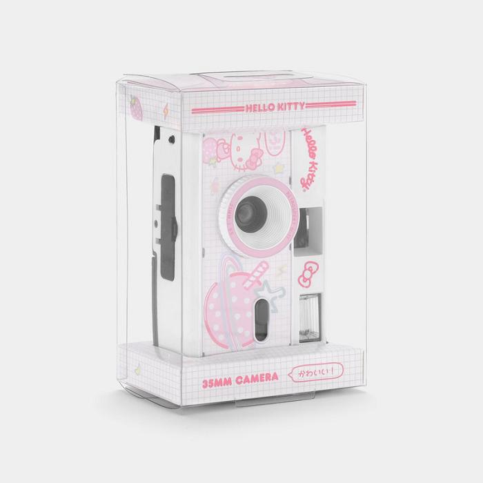 Hello Kitty Hello Kitty Strawberry Planet 35mm Camera Rosas | CL_HK10419