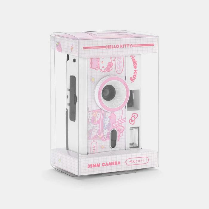 Hello Kitty Hello Kitty Strawberry Shake 35mm Camera Rosas | CL_HK59169