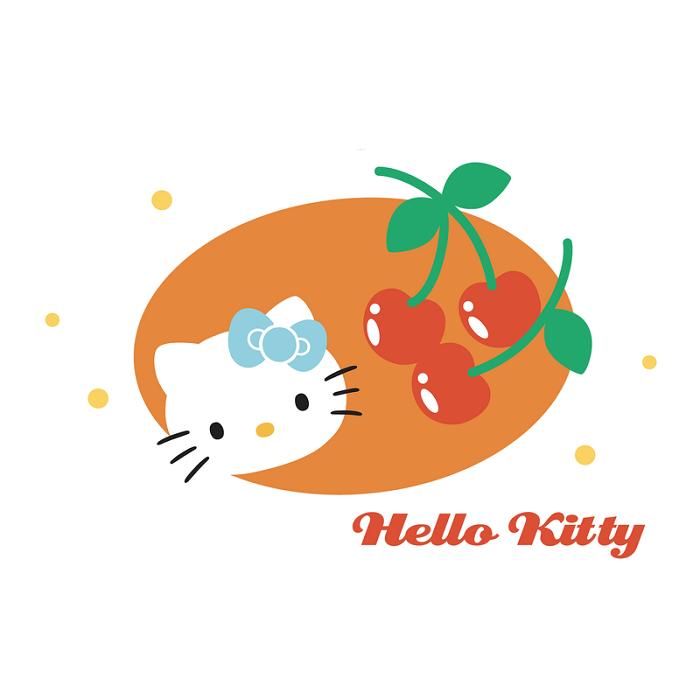 Hello Kitty Hello Kitty Summer Cherry Tee Azules | CL_HK15140