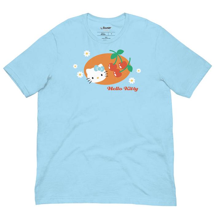 Hello Kitty Hello Kitty Summer Cherry Tee Azules | CL_HK15140