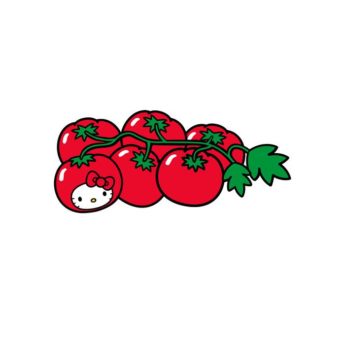 Hello Kitty Hello Kitty Tomato Cropped Tee Blancas | CL_HK38193