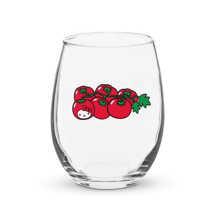 Hello Kitty Hello Kitty Tomato Glass Tumbler Rojas | CL_HK15707