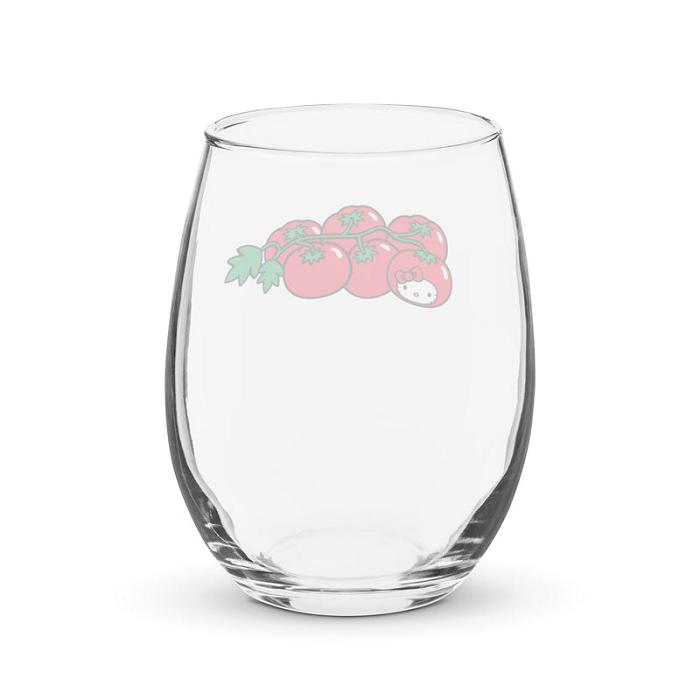 Hello Kitty Hello Kitty Tomato Glass Tumbler Rojas | CL_HK15707