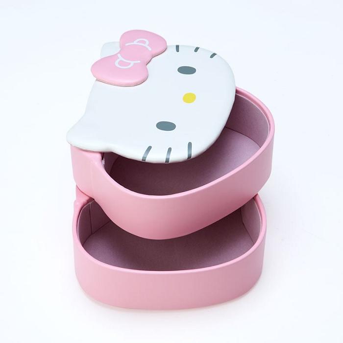 Hello Kitty Hello Kitty Two-Tier Accessory Case Rosas | CL_HK13785