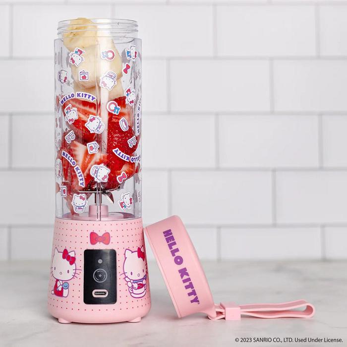 Hello Kitty Hello Kitty USB-Rechargeable Portable Blender Rosas | CL_HK48611