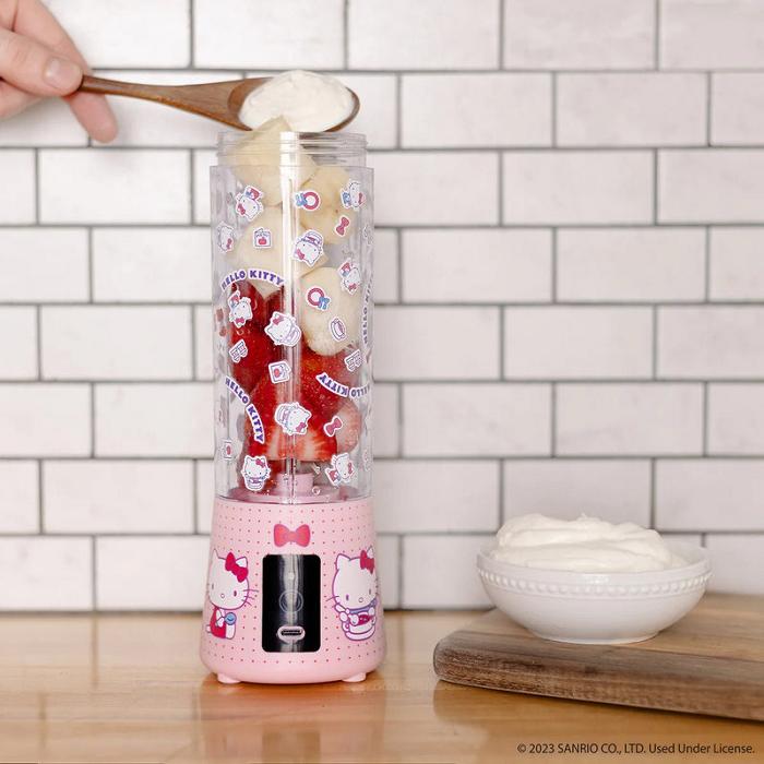 Hello Kitty Hello Kitty USB-Rechargeable Portable Blender Rosas | CL_HK48611