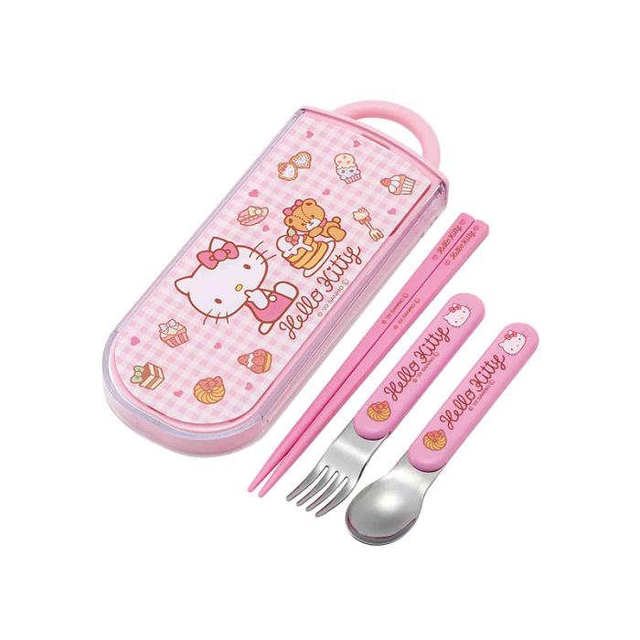 Hello Kitty Hello Kitty Utensil Set Trio Rosas | CL_HK26502