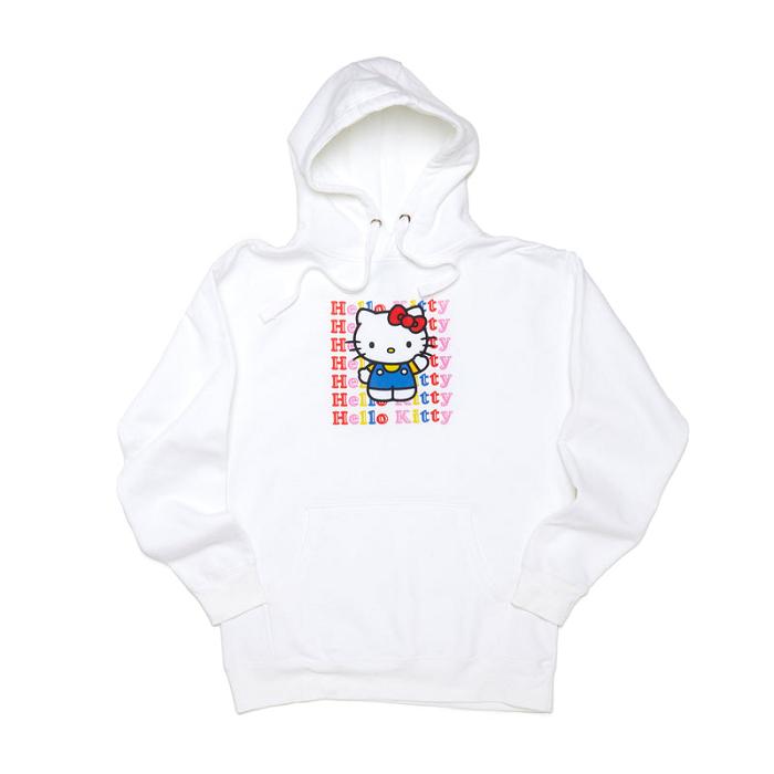 Hello Kitty Hello Kitty Watashi Wa Unisex Hoodie Blancas | CL_HK58756