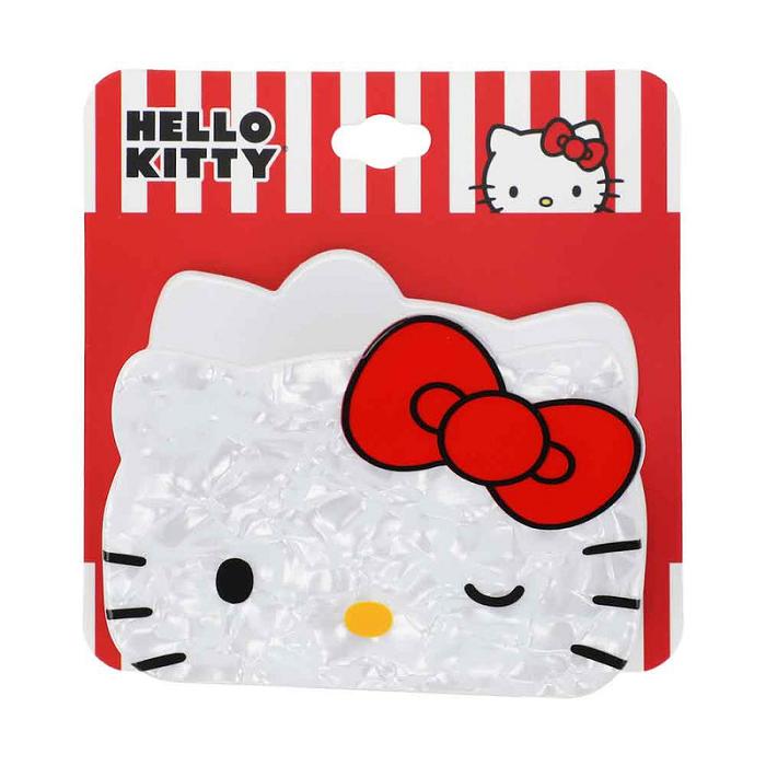 Hello Kitty Hello Kitty Winking Hair Clip Blancas | CL_HK80864