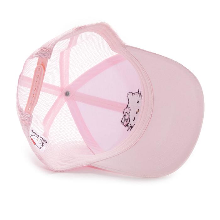 Hello Kitty Hello Kitty Winking Trucker Hat Rosas | CL_HK11718