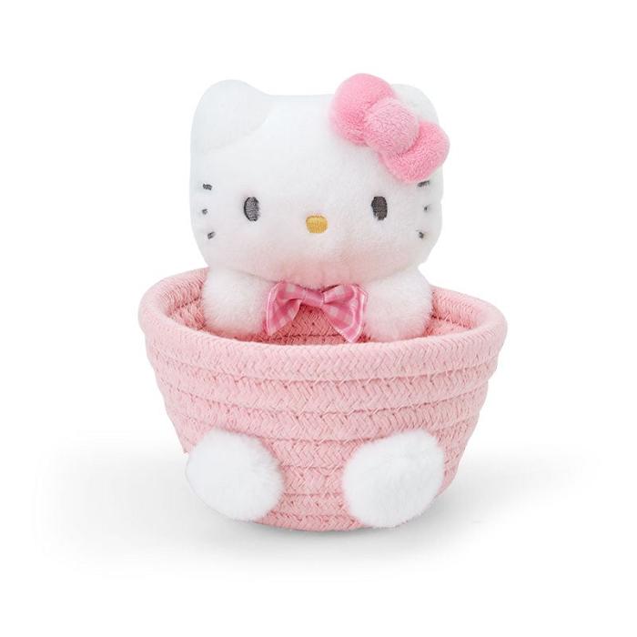 Hello Kitty Hello Kitty Woven Rope Storage Basket (Multi) Rosas | CL_HK35112