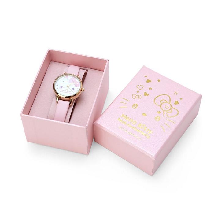 Hello Kitty Hello Kitty Wrist Watch (50th Anniv. The Future In Our Eyes) Rosas | CL_HK61778