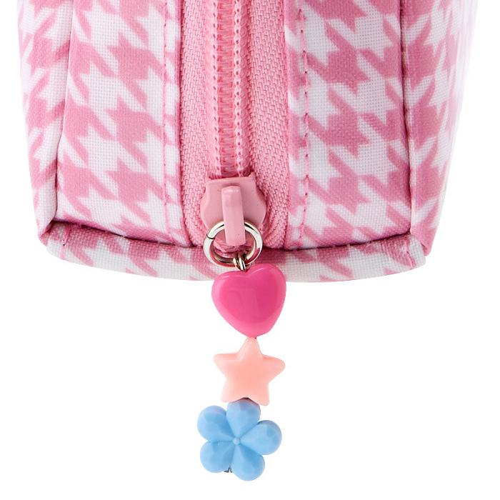 Hello Kitty Hello Kitty Zipper (Floral Houndstooth Series) Rosas | CL_HK29159