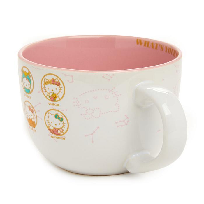 Hello Kitty Hello Kitty Zodiac Ceramic Soup Mug Blancas | CL_HK84344