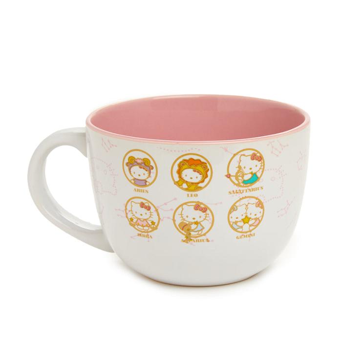 Hello Kitty Hello Kitty Zodiac Ceramic Soup Mug Blancas | CL_HK84344