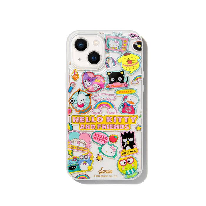 Hello Kitty Hello Kitty & Friends x Sonix Stickers MagSafe® Compatible iPhone Case Multicolor | CL_HK68884