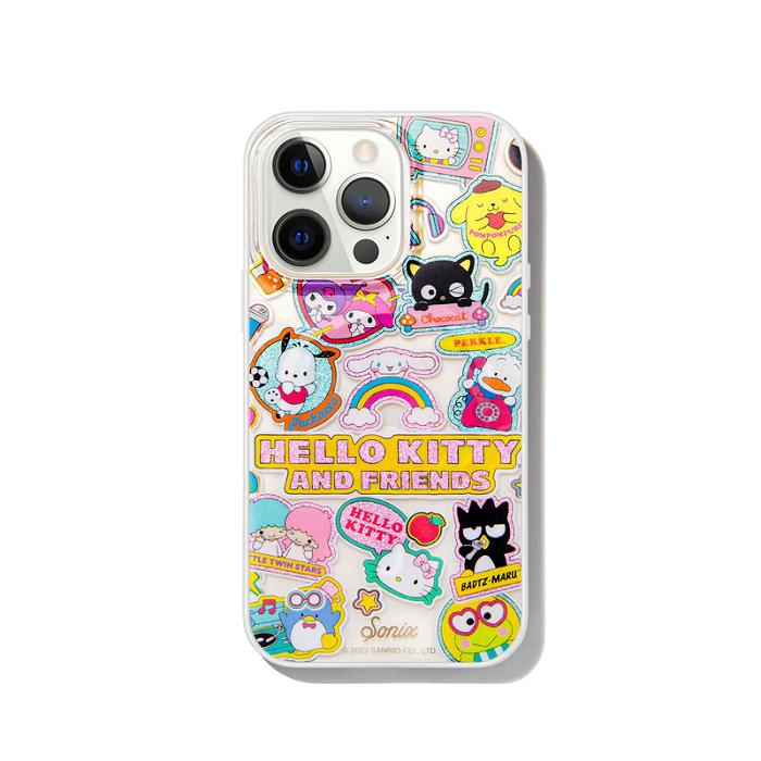 Hello Kitty Hello Kitty & Friends x Sonix Stickers MagSafe® Compatible iPhone Case Multicolor | CL_HK68884