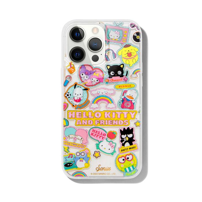 Hello Kitty Hello Kitty & Friends x Sonix Stickers MagSafe® Compatible iPhone Case Multicolor | CL_HK68884