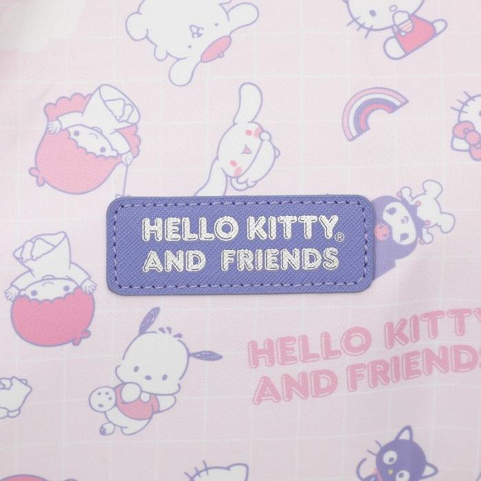 Hello Kitty Hello Kitty and Friends All-Over Print Rolling Duffle Bag Rosas | CL_HK10641