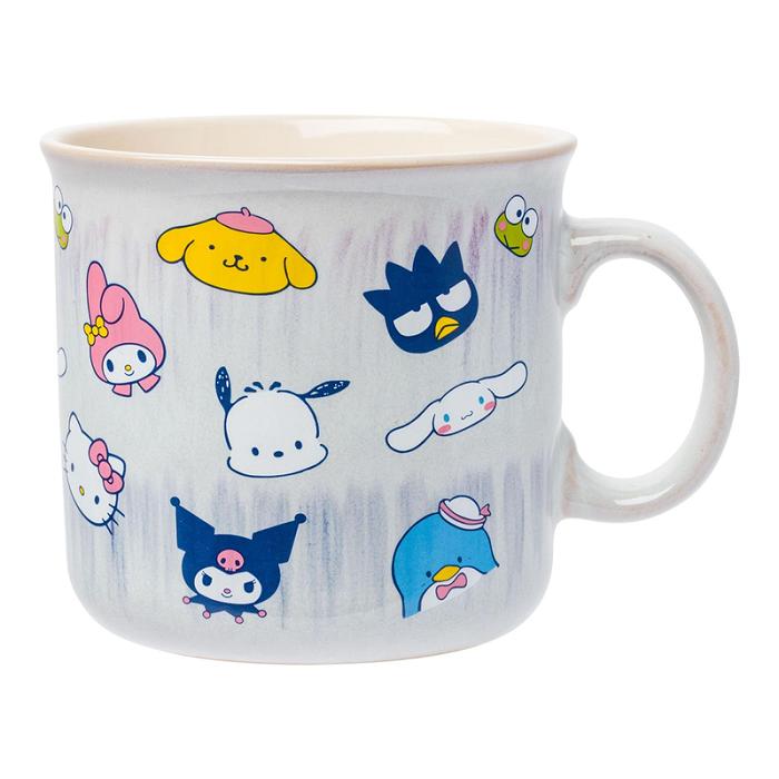 Hello Kitty Hello Kitty and Friends Ceramic Mug (Glaze Faces) Azules | CL_HK14608