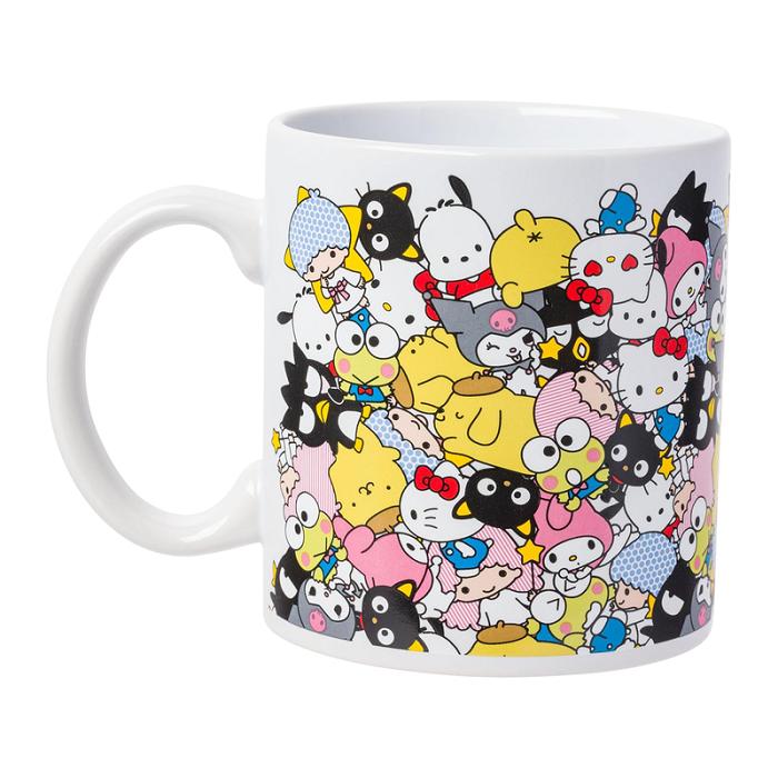 Hello Kitty Hello Kitty and Friends Ceramic Mug (Bunch Hug) Multicolor | CL_HK46641