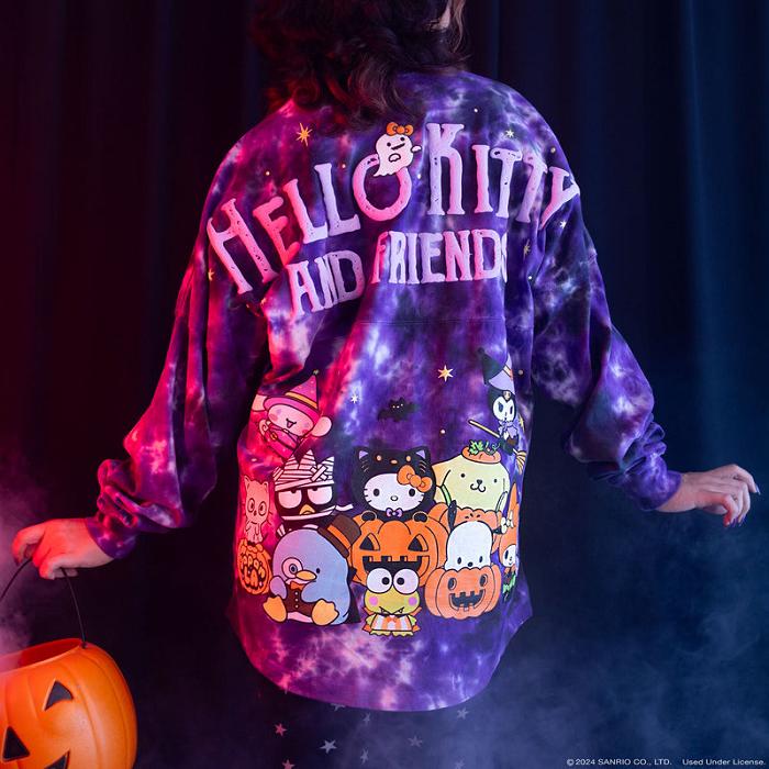 Hello Kitty Hello Kitty and Friends Halloween Pumpkin Patch JapanLA Spirit Jersey Moradas | CL_HK59300