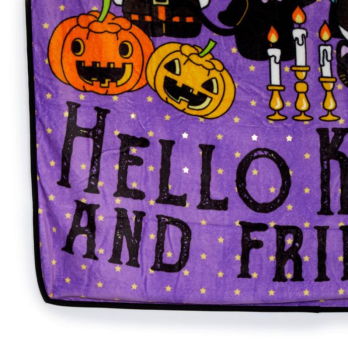 Hello Kitty Hello Kitty and Friends Halloween Portrait Throw Blanket Moradas | CL_HK83861