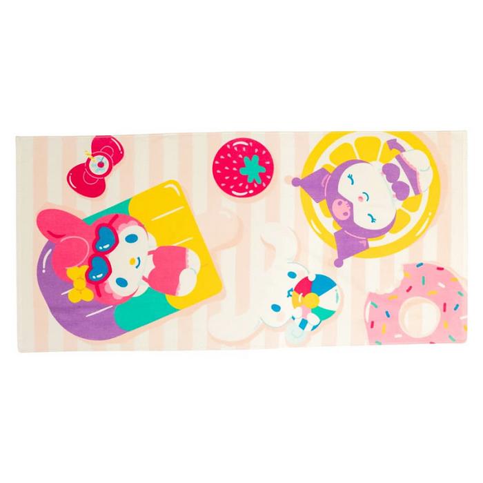 Hello Kitty Hello Kitty and Friends Ice Cream Float Beach Towel Multicolor | CL_HK68857