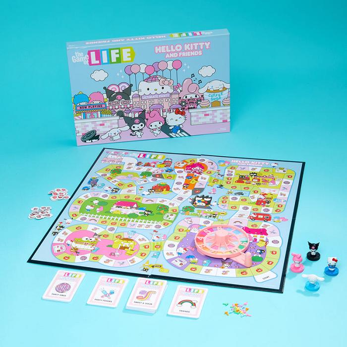 Hello Kitty Hello Kitty and Friends Life Board Game Multicolor | CL_HK74700