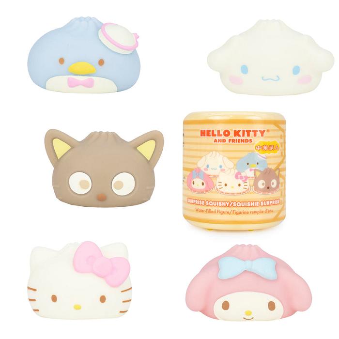 Hello Kitty Hello Kitty and Friends Steamed Bun Capsule Squishies (Series 3) Multicolor | CL_HK60353