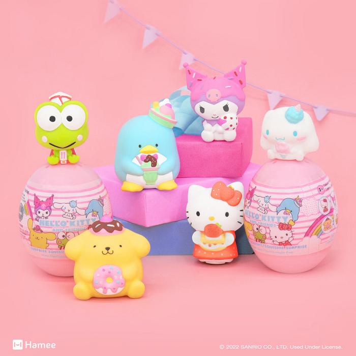 Hello Kitty Hello Kitty and Friends Sweets Capsule Squishies (Series 2) Multicolor | CL_HK84698