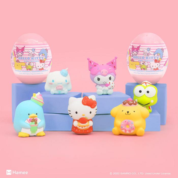 Hello Kitty Hello Kitty and Friends Sweets Capsule Squishies (Series 2) Multicolor | CL_HK84698