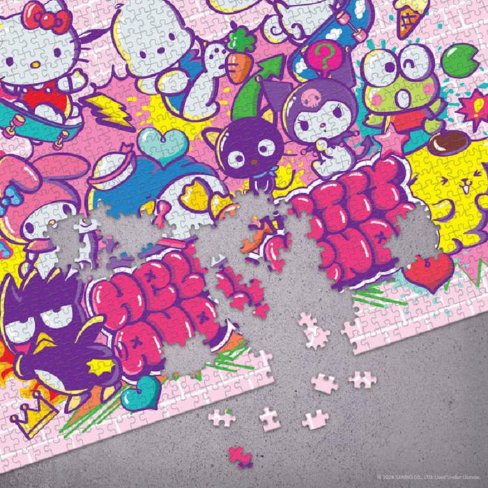 Hello Kitty Hello Kitty and Friends Tokyo Skate 1000-Pc Puzzle Moradas | CL_HK53135