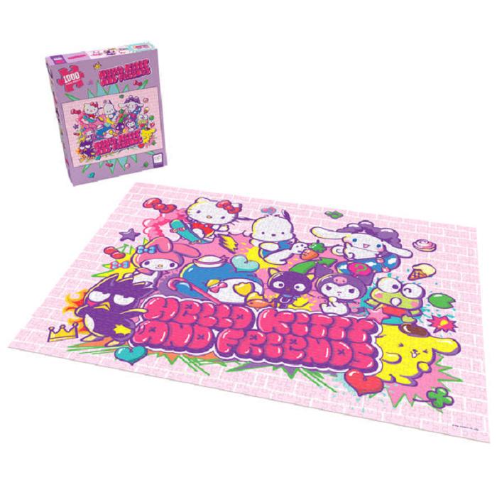 Hello Kitty Hello Kitty and Friends Tokyo Skate 1000-Pc Puzzle Moradas | CL_HK53135