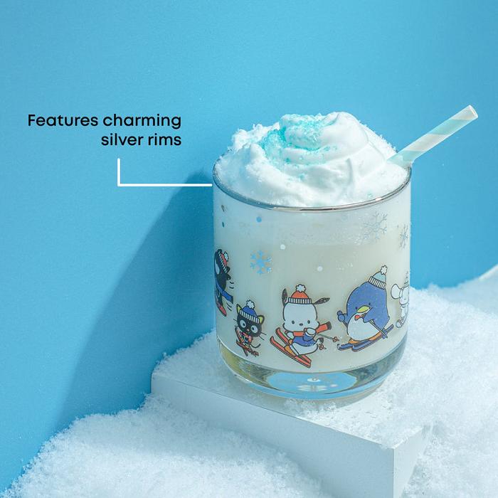 Hello Kitty Hello Kitty and Friends Winter Wonderland Short Glasses Multicolor | CL_HK10892