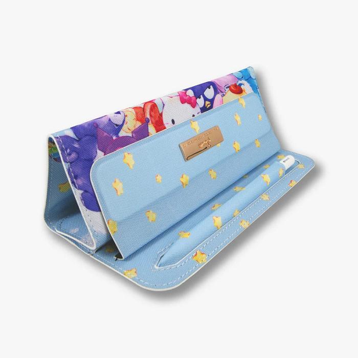 Hello Kitty Hello Kitty and Friends x Care Bears Foldable iPad Sleeve Azules Multicolor | CL_HK29761