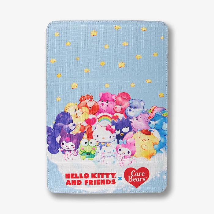 Hello Kitty Hello Kitty and Friends x Care Bears Foldable iPad Sleeve Azules Multicolor | CL_HK29761