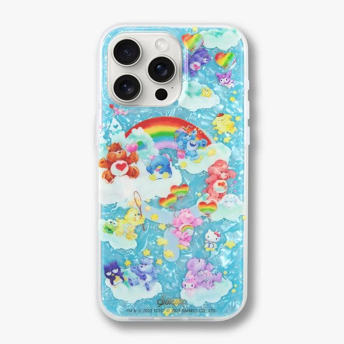 Hello Kitty Hello Kitty and Friends x Care Bears iPhone Case Azules Multicolor | CL_HK58347