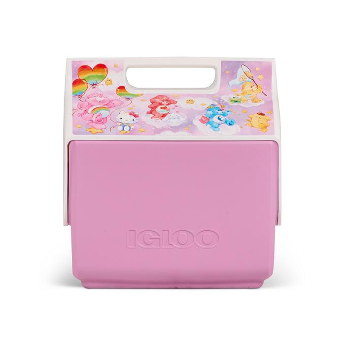 Hello Kitty Hello Kitty and Friends x Care Bears Igloo Little Playmate 7 Qt Cooler Rosas | CL_HK49920