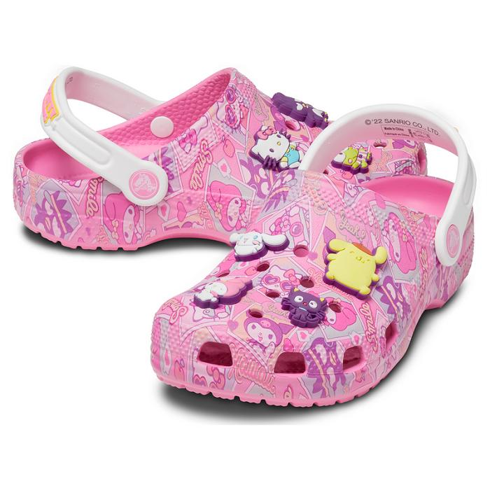 Hello Kitty Hello Kitty and Friends x Crocs Adult Classic Clog Rosas | CL_HK23566