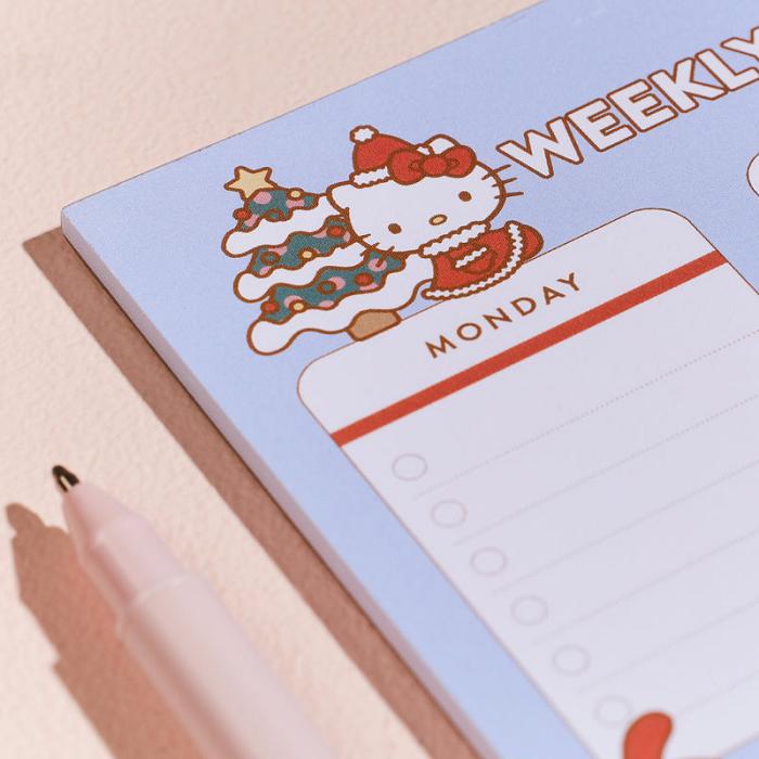 Hello Kitty Hello Kitty and Friends x Erin Condren Holiday Checklist Notepad Azules | CL_HK60102