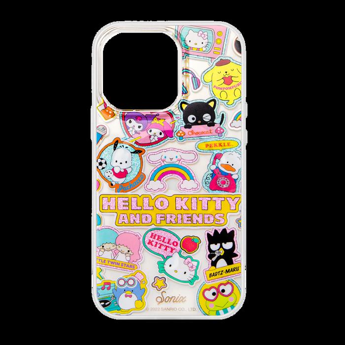 Hello Kitty Hello Kitty and Friends x Sonix Supercute Stickers iPhone Case Multicolor | CL_HK15257