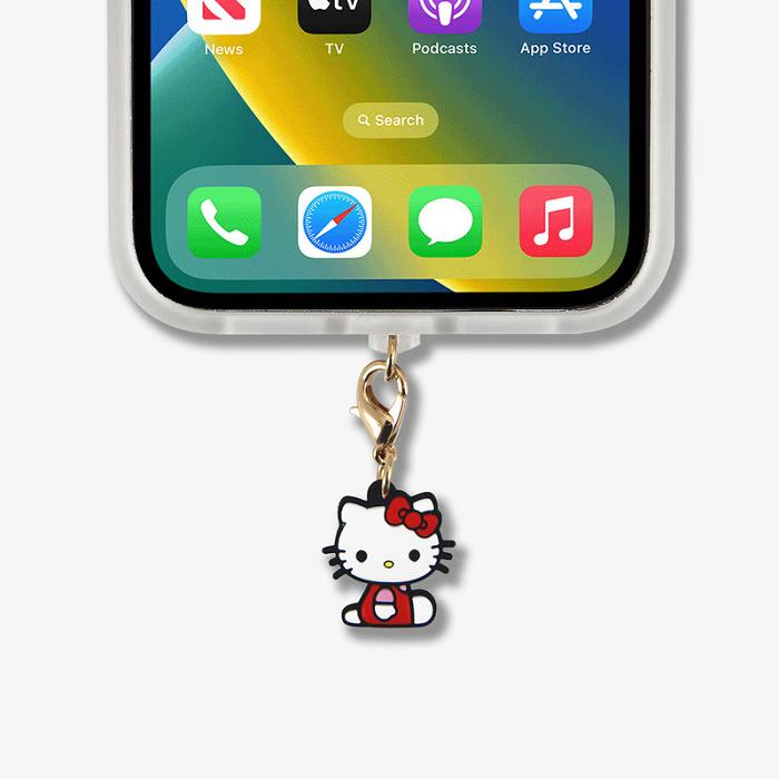 Hello Kitty Hello Kitty and Friends x Sonix Charging Port 3-Pc Charms Set Multicolor | CL_HK93450