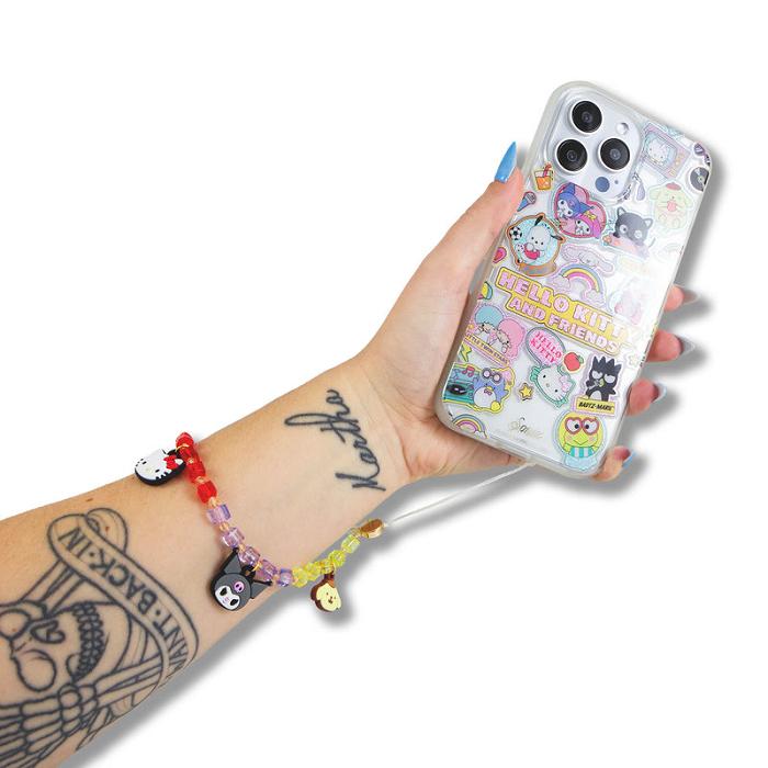 Hello Kitty Hello Kitty and Friends x Sonix Phone Beaded Wristlet Multicolor | CL_HK94886