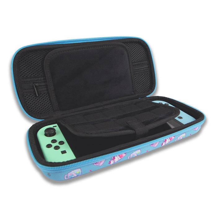 Hello Kitty Hello Kitty and Friends x Sonix Nintendo Switch Carrying Case (Frozen Treats) Azules | CL_HK23085