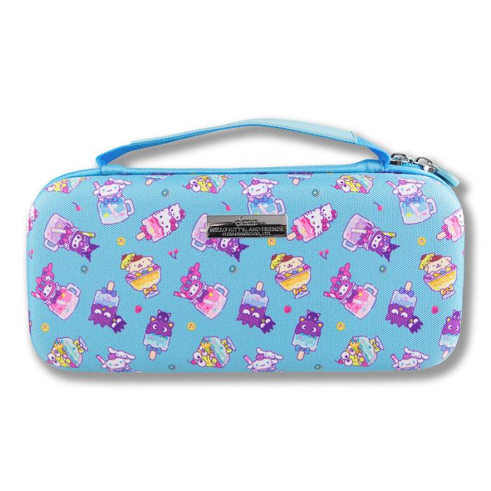 Hello Kitty Hello Kitty and Friends x Sonix Nintendo Switch Carrying Case (Frozen Treats) Azules | CL_HK23085