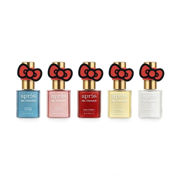 Hello Kitty Hello Kitty x Aprés 5-pc Nail Gel Couleur Set Multicolor | CL_HK29978